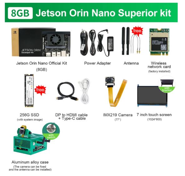 Jetson Orin NANO Developer Kit 8GB Official-Superior Kit